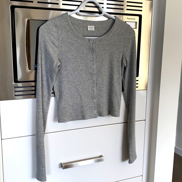 Wilfred Free cropped button front T-shirt, XS
